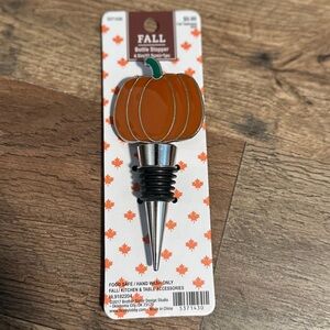 Fall Thanksgiving Wine stopper/bottle stopper/ pumpkin